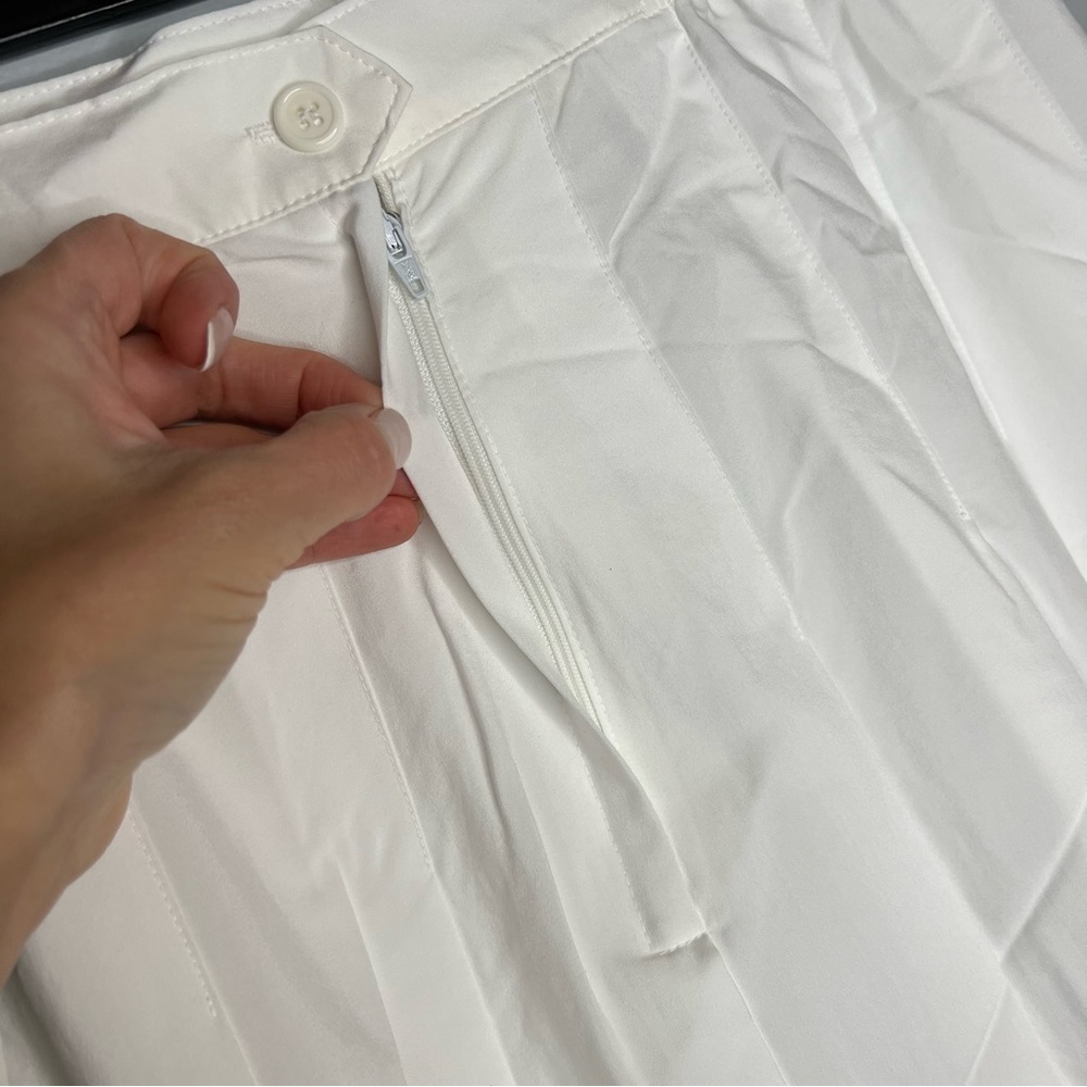 NWT Roche White Ruffle Skirt - Picture 4 of 9